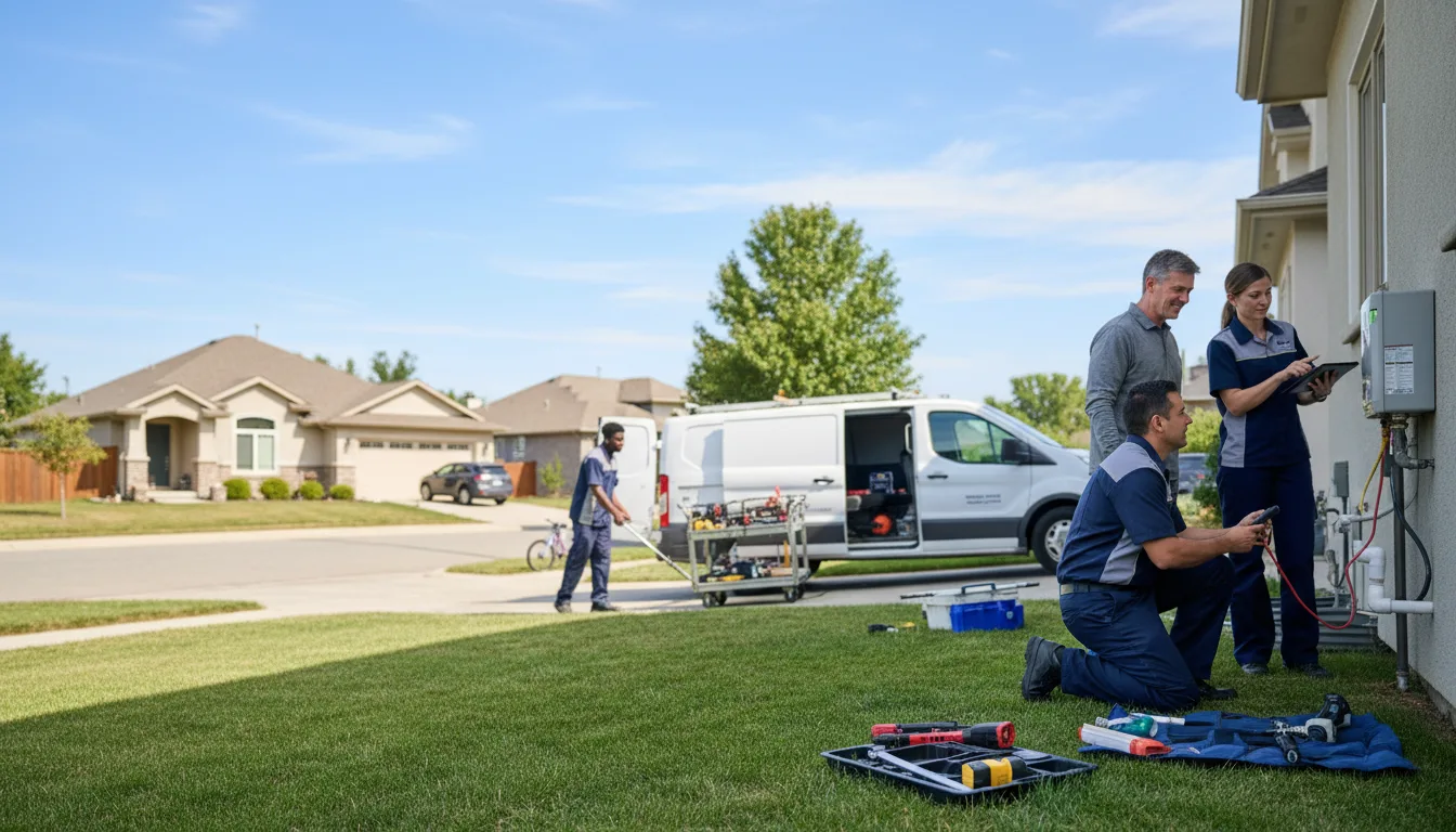Tankless water heater service in Lebanon, OH